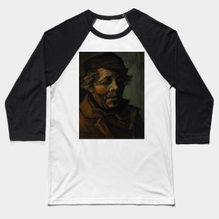 Head of a Peasant by Vincent van Gogh Baseball T-Shirt